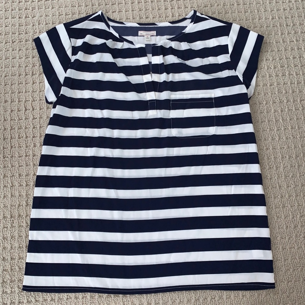 Gap Striped Short Sleeve Shirt